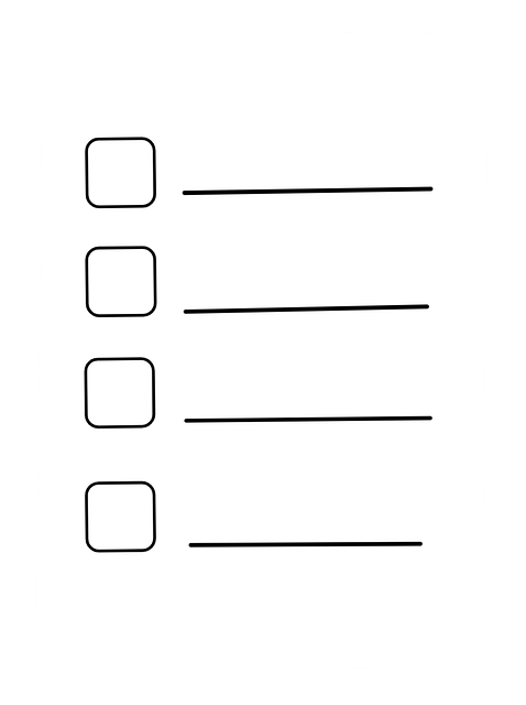 home maintenance checklist