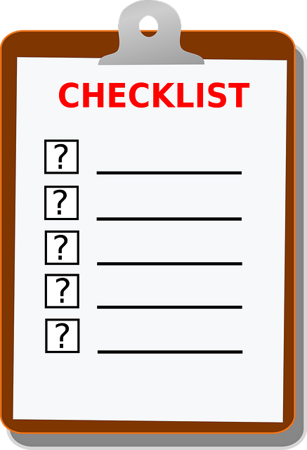 moving checklist