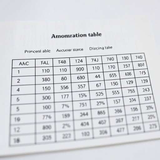 Amortization Table (Available)