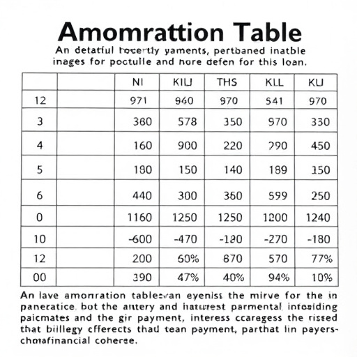 Amortization Table (Available)