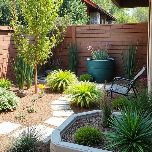 Low-maintenance landscaping