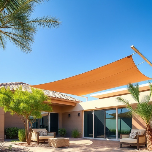 homes with engineered shade structures phoenix