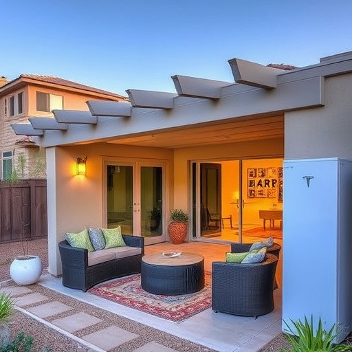 homes with solar panels and battery storage