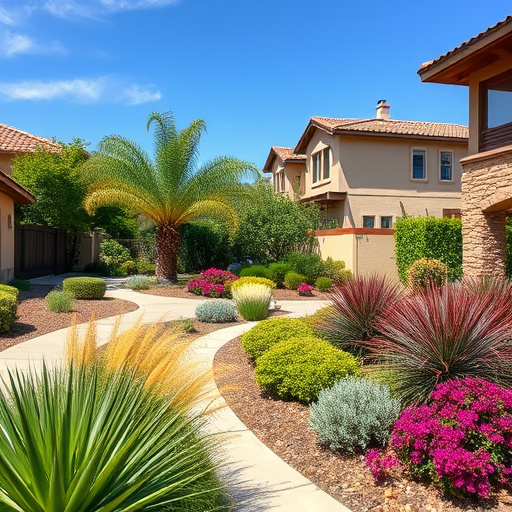 Low-maintenance landscaping