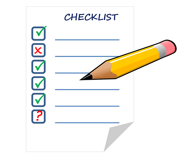 moving checklist