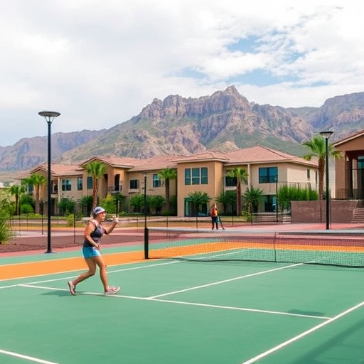 Pickleball court access