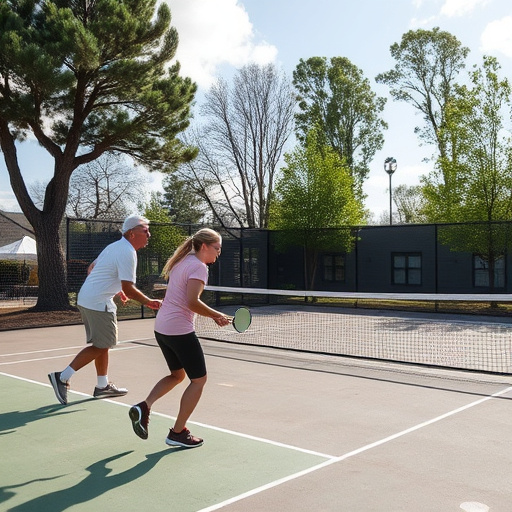Pickleball court access