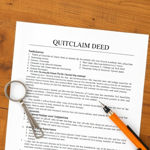 quitclaim deed