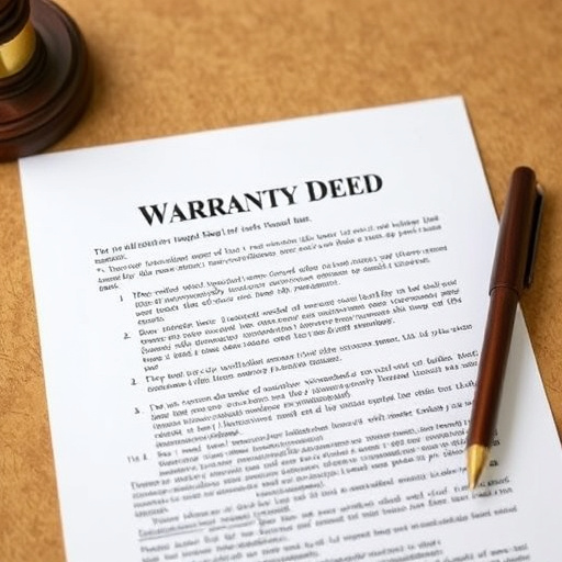 Warranty deed