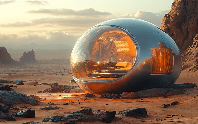 Desert landscape design